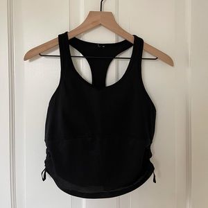 Fabletics crop top w/ built in bra